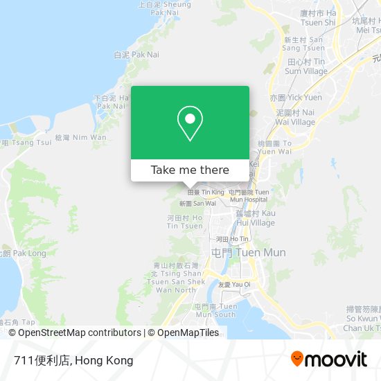 711便利店 map