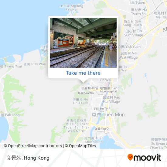 良景站 map