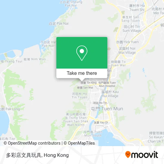 多彩店文具玩具地圖