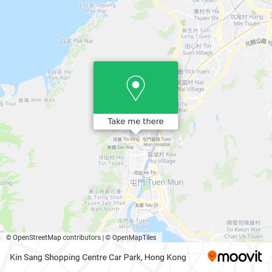 Kin Sang Shopping Centre Car Park map