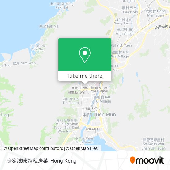 茂發滋味館私房菜 map
