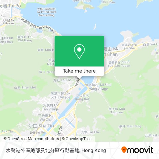 水警港外區總部及北分區行動基地 map