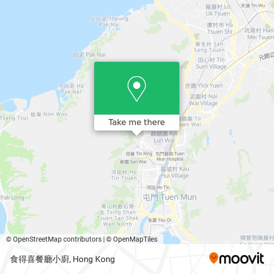 食得喜餐廳小廚 map