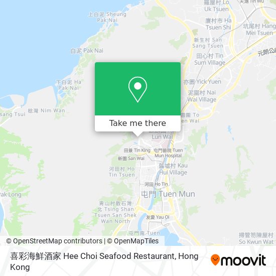 喜彩海鮮酒家 Hee Choi Seafood Restaurant map