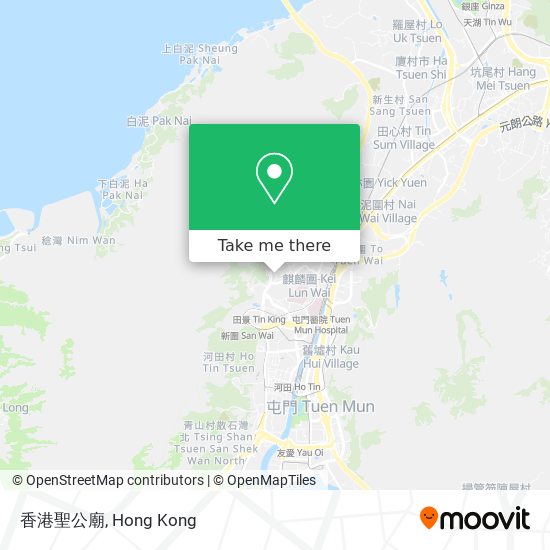 香港聖公廟 map