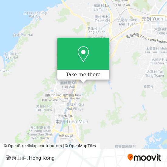 聚康山莊地圖