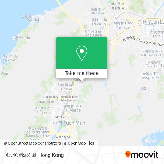 藍地寵物公園 map