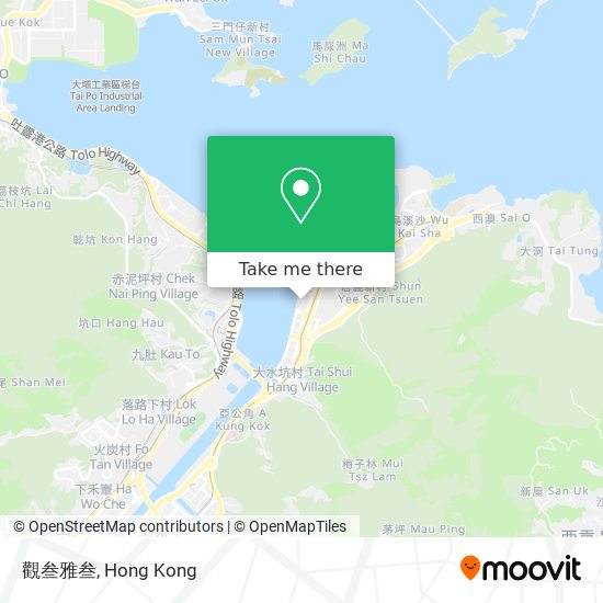 觀叁雅叁 map