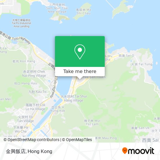 金興飯店 map