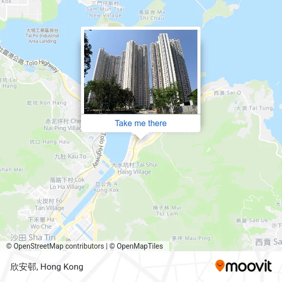 欣安邨地圖