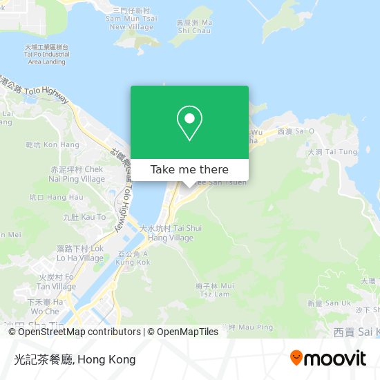 光記茶餐廳地圖