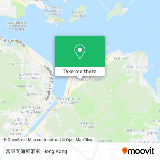 富東閣海鮮酒家地圖