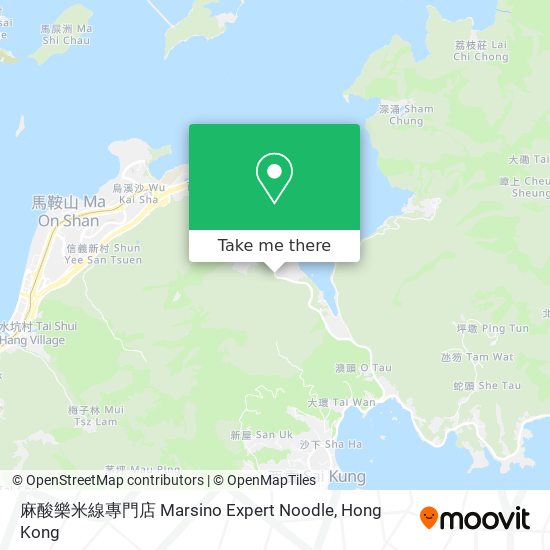 麻酸樂米線專門店 Marsino Expert Noodle map