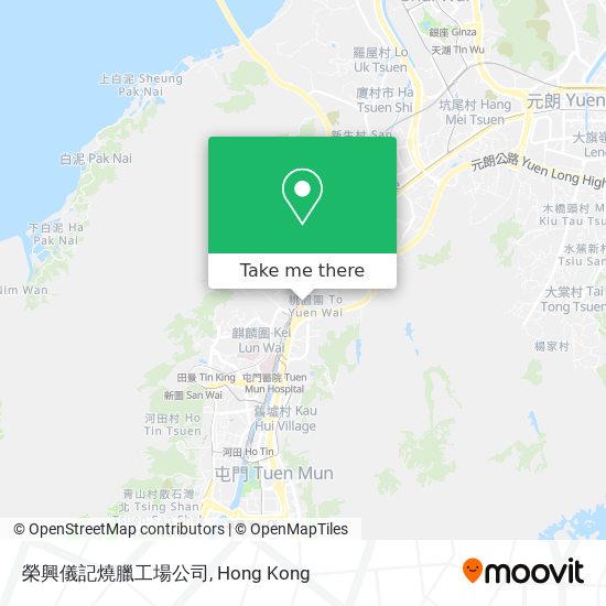 榮興儀記燒臘工場公司 map