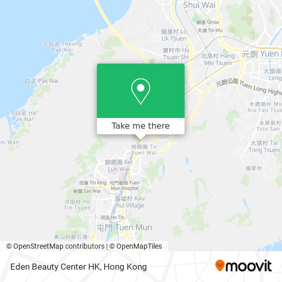 Eden Beauty Center HK地圖