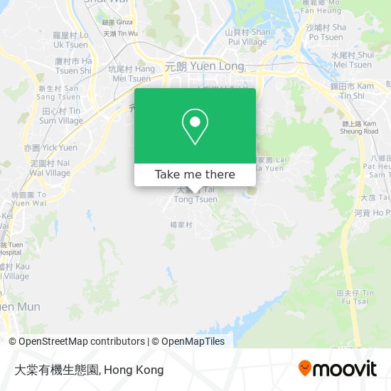 大棠有機生態園 map