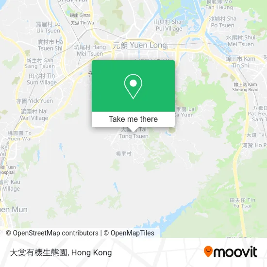 大棠有機生態園地圖