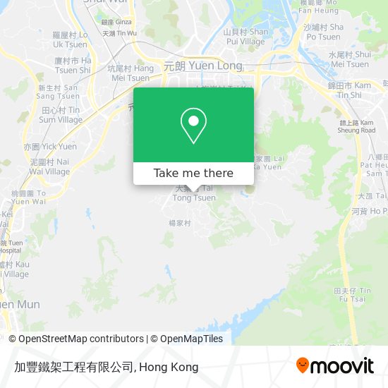 加豐鐵架工程有限公司 map