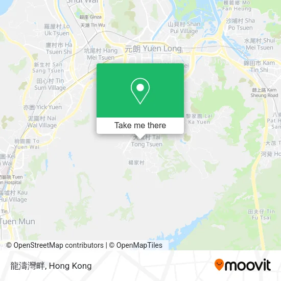 龍濤灣畔地圖