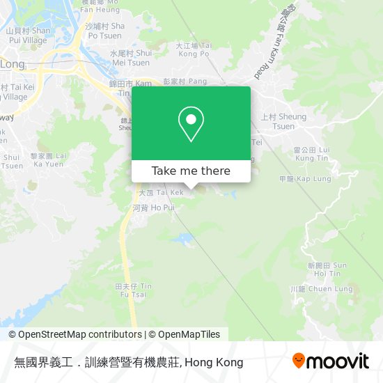 無國界義工．訓練營暨有機農莊 map
