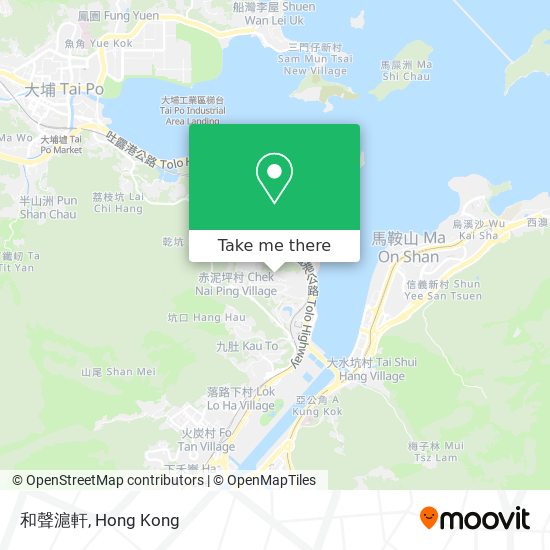 和聲滬軒 map