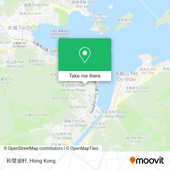 和聲滬軒地圖