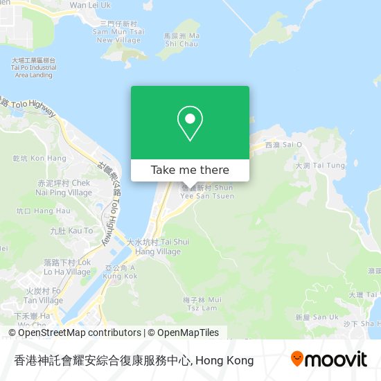香港神託會耀安綜合復康服務中心 map