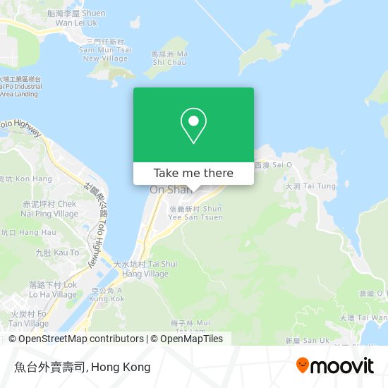 魚台外賣壽司 map