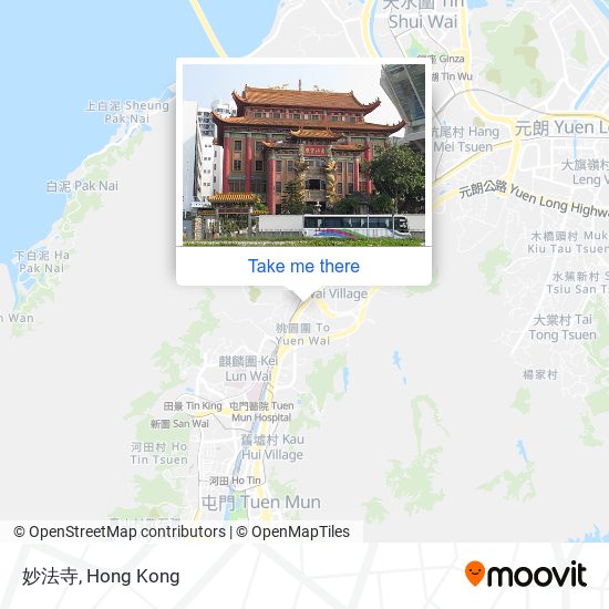 妙法寺 map