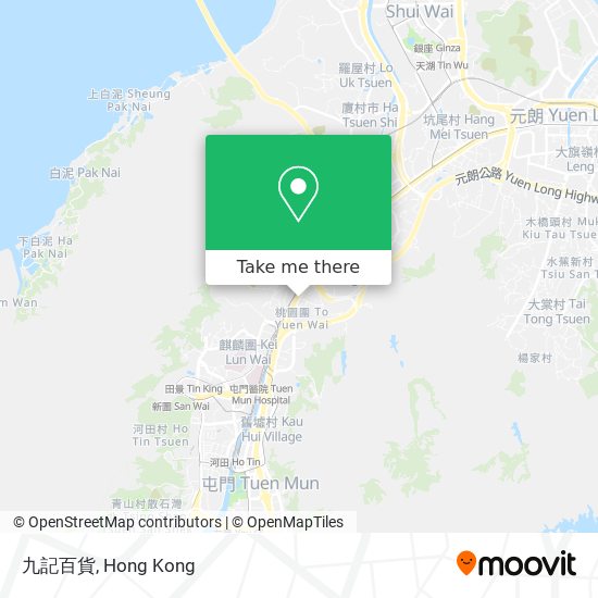 九記百貨 map