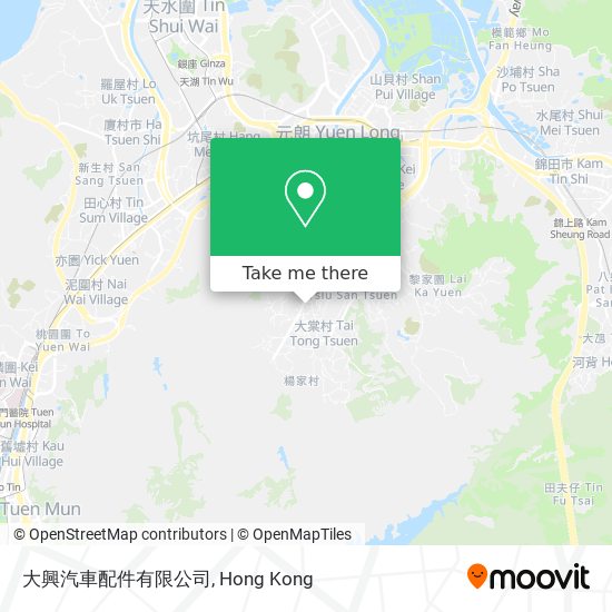 大興汽車配件有限公司 map