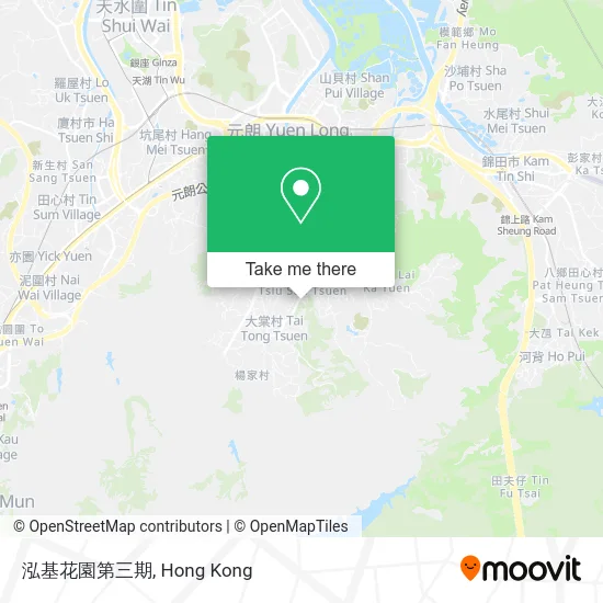 泓基花園第三期 map