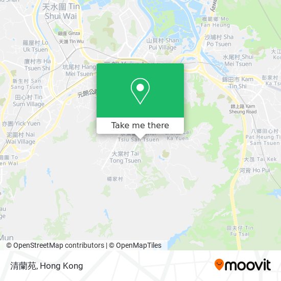 清蘭苑 map