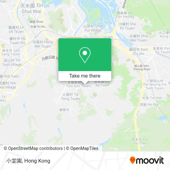 小棠園地圖