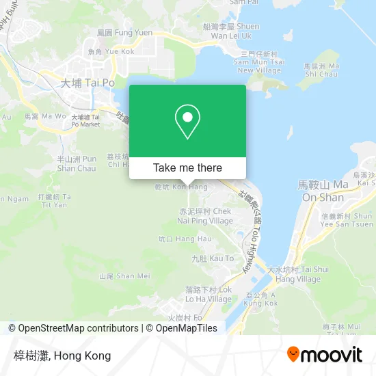 樟樹灘 map