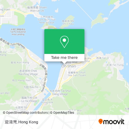 迎濤灣 map