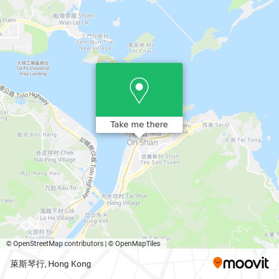 萊斯琴行 map