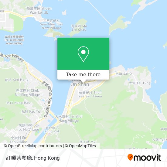 紅暉茶餐廳 map