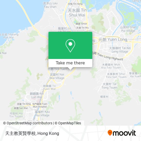 天主教英賢學校 map