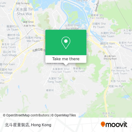 北斗星童裝店 map