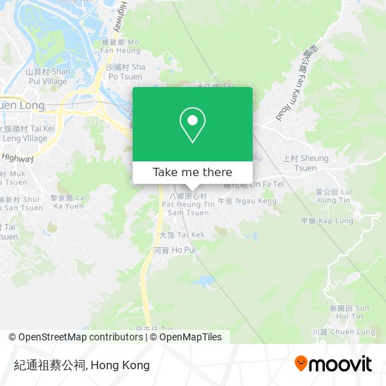 紀通祖蔡公祠 map
