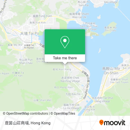 鹿茵山莊商場 map