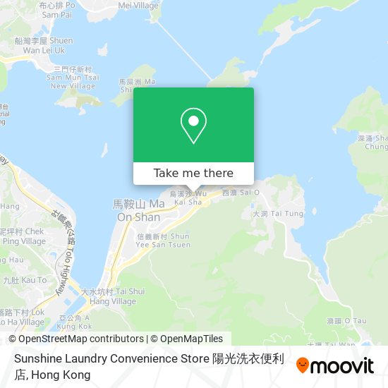 Sunshine Laundry Convenience Store 陽光洗衣便利店 map