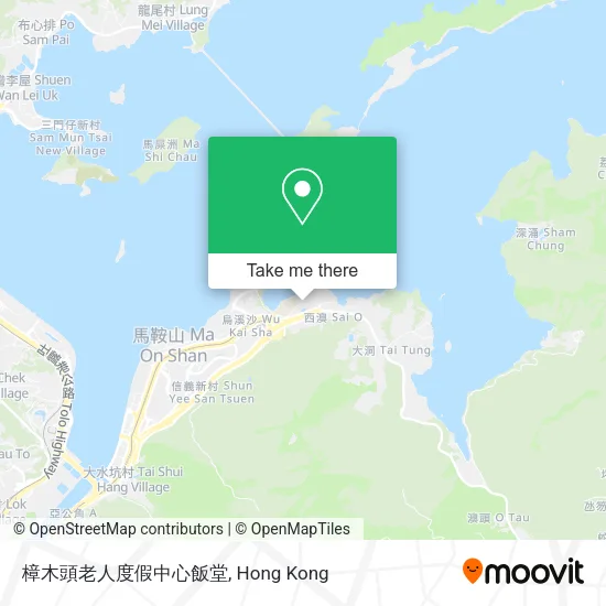樟木頭老人度假中心飯堂地圖