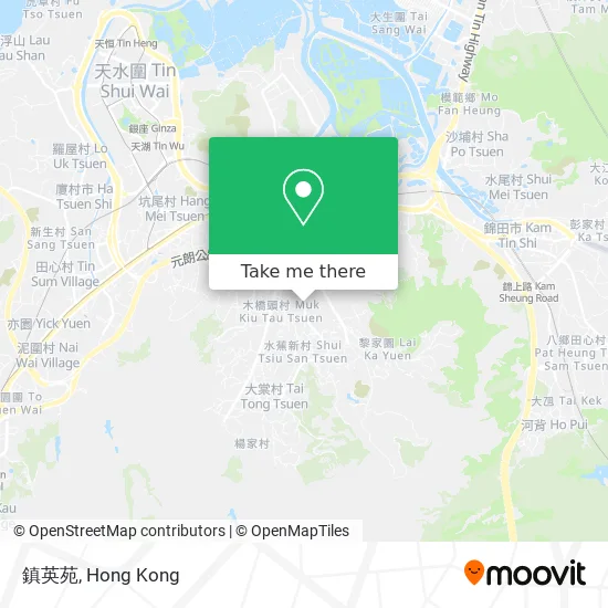 鎮英苑 map