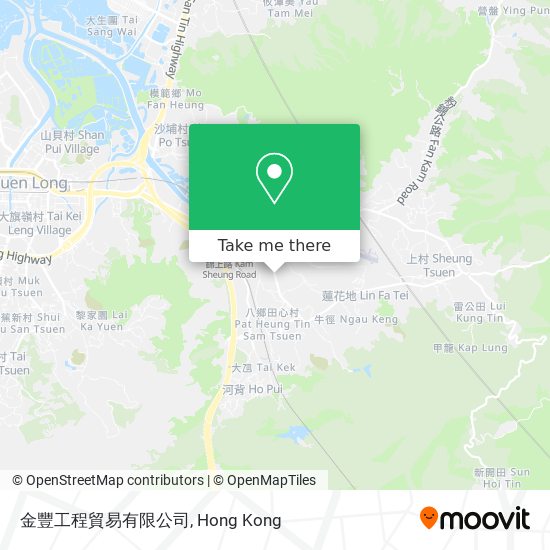 金豐工程貿易有限公司 map