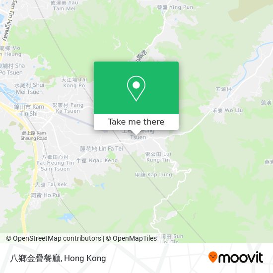 八鄉金疊餐廳 map
