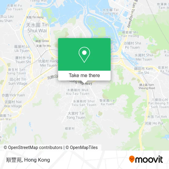 順豐苑地圖