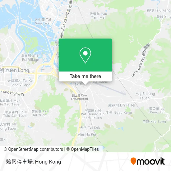 駿興停車場 map