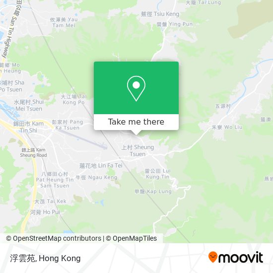 浮雲苑 map
